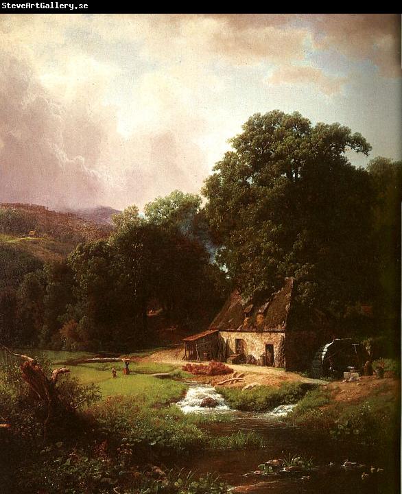 Bierstadt, Albert The Old Mill